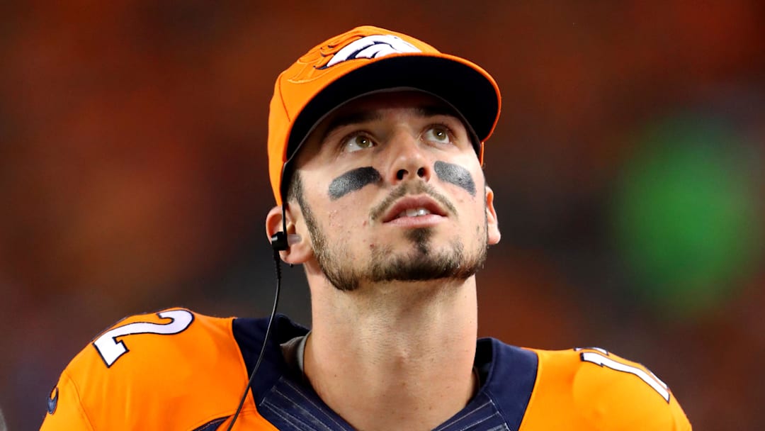 Denver Broncos quarterback Paxton Lynch 