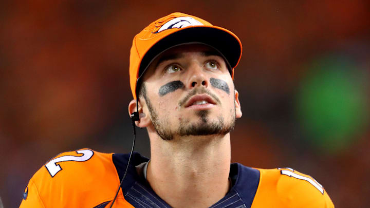 Denver Broncos quarterback Paxton Lynch 