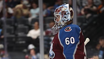 Colorado Avalanche netminder Justus Annunen looked solid in the team's 3-1 win over the Vegas Golden Knights.
