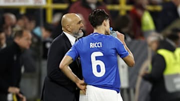 Luciano Spalletti e Samuele Ricci