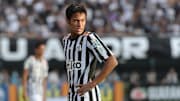 Neymar com o uniforme do Santos no Paulistão 2013