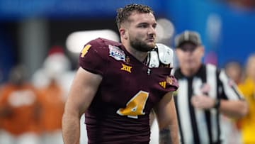 Arizona State Sun Devils running back Cam Skattebo (4).