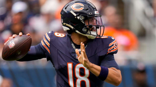 Chicago Bears quarterback Caleb Williams