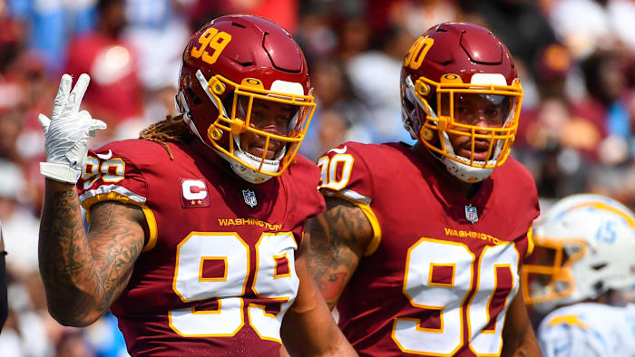 Chase Young and Montez Sweat