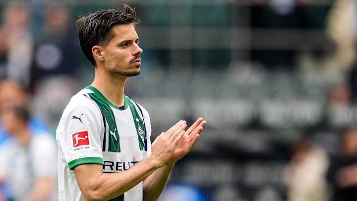 Julian Weigl im Gladbach-Trikot. Es ist fraglich, ob er Kapitän der Borussia bleibt
