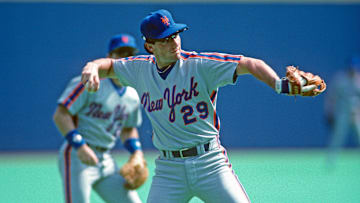 Dave Magadan at third base