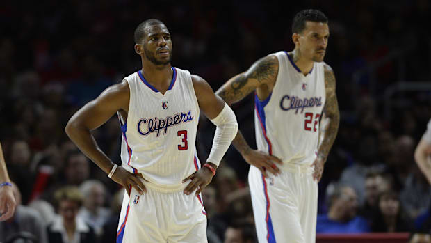 Chris Paul and Matt Barnes