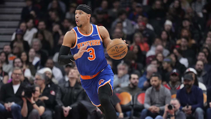 New York Knicks guard Josh Hart is a solid prop target on Thursday. New York Knicks guard Josh Hart is a solid prop target on Thursday.