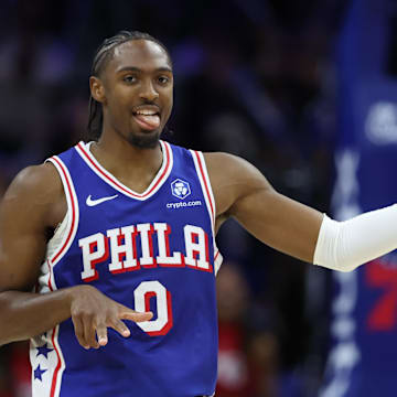 Philadelphia 76ers guard Tyrese Maxey is a solid prop target on Tuesday.