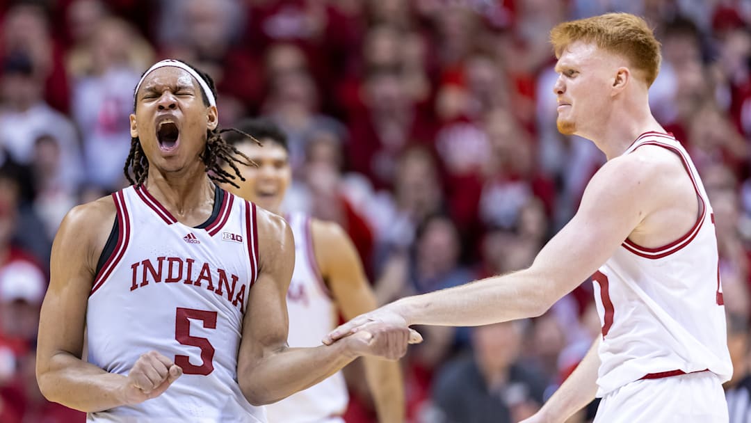 Indiana forward Malik Reneau, Indiana guard Luke Goode