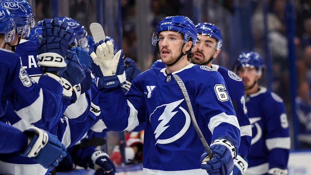 Calgary Flames v Tampa Bay Lightning