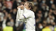 Les joueurs du Real Madrid profitent.
