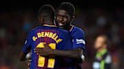 Samuel Umtiti a joué avec Ousmane Dembélé.