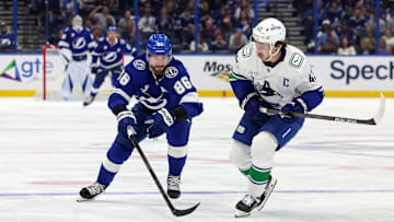 Vancouver Canucks v Tampa Bay Lightning