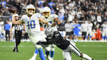 Los Angeles Chargers v Las Vegas Raiders