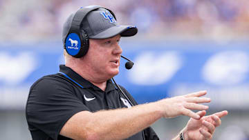 Kentucky Wildcats' head coach Mark Stoops