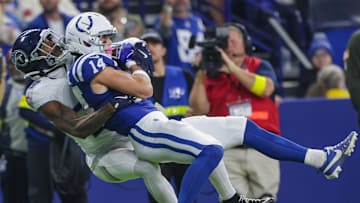 Alec Pierce of the Indianapolis Colts