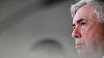 Head Coach of Real Madrid Carlo Ancelotti...