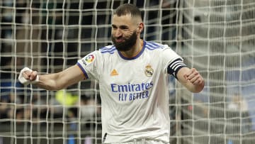 Benzema a inscrit un triplé contre le PSG