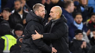Pep Guardiola dan Graham Potter