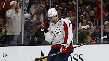 Dylan Strome, Washington Capitals Mandatory Credit: Winslow Townson-Imagn Images