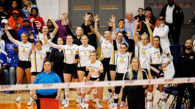 UTEP vs Wichita State in the final of the NIVC postseason volleyball tournament at Memorial Gym, El Paso, Texas.