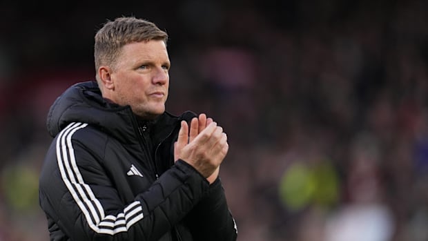 Newcastle boss Eddie Howe