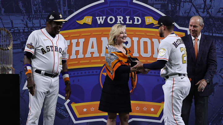 Houston Astros Baseball Chas McCormick World Series 2022 signature
