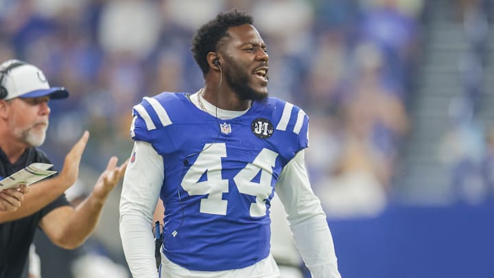 Zaire Franklin of the Indianapolis Colts