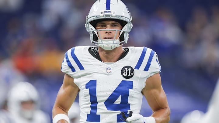 Alec Pierce of the Indianapolis Colts