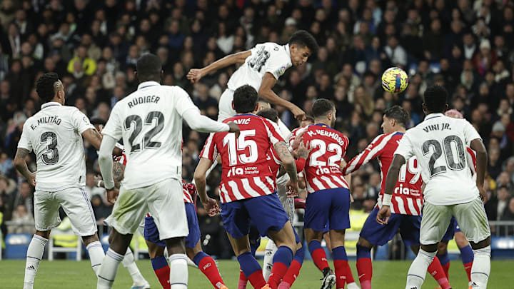 Real Madrid bermain imbang 1-1 dengan Atletico Madrid, Minggu (26/2) dinihari WIB