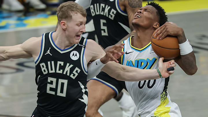 Milwaukee Bucks v Indiana Pacers - Game One