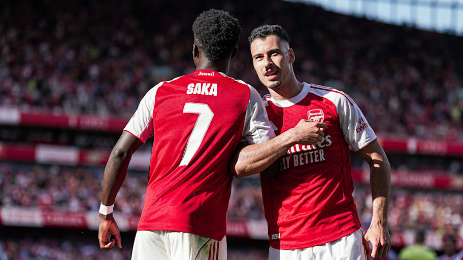 Bukayo Saka, Gabriel Martinelli
