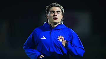 Luka Romero llegó a Cruz Azul 
