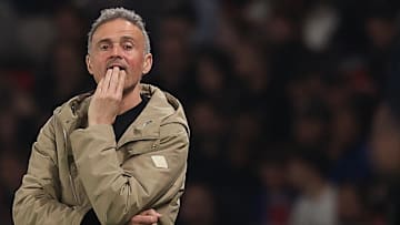 Luis Enrique, entraineur du Paris Saint-Germain
