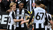 Newcastle ran riot after falling a goal behind early on