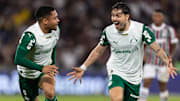 Maurício fez o primeiro gol do Verdão na partida