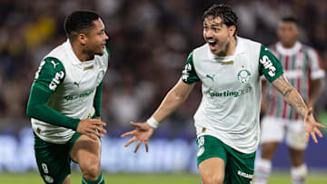 Maurício fez o primeiro gol do Verdão na partida