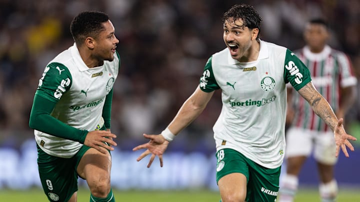 Maurício fez o primeiro gol do Verdão na partida