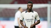 Eduardo Camavinga n'a pas encore joué avec le Real Madrid cette saison.