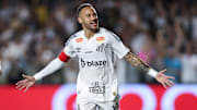 Neymar desfalcou o Santos por quase dois meses