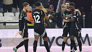 The Gunners beat West Ham last time out