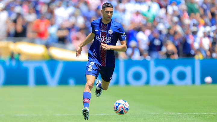 Achraf Hakimi et le PSG ont battu brillamment les Colchoneros. Achraf Hakimi et le PSG ont battu brillamment les Colchoneros.