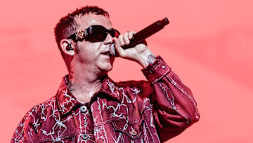 Salmo Performs In Milan