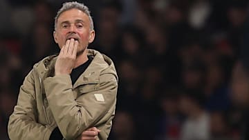 Luis Enrique, entraineur du PSG