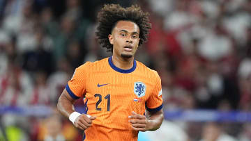 Joshua Zirkzee of Netherlands seen in  action during the