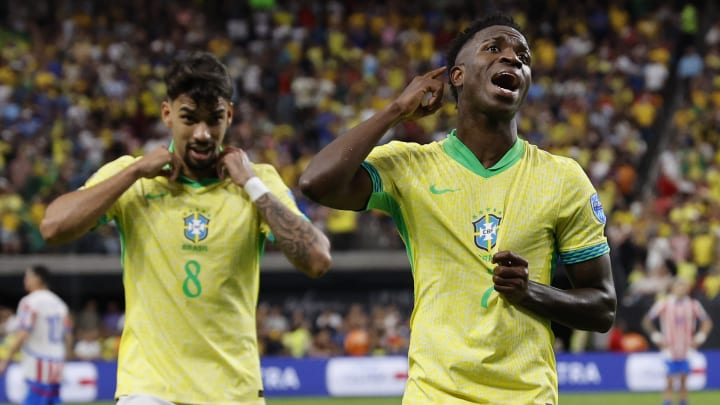 Lucas Paquetá y Vinícius Jr. serán titulares con Brasil frente a Colombia