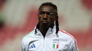 Moise Kean of Italy seen during The European World Cup...