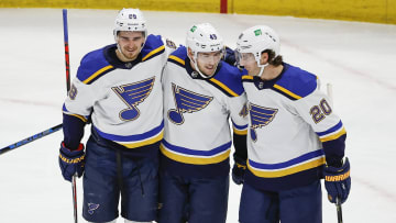 The Blues have come back down to earth after a hot start to their season.