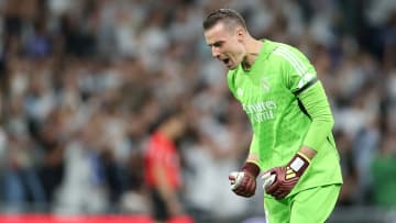 Andriy Lunin is considering his future